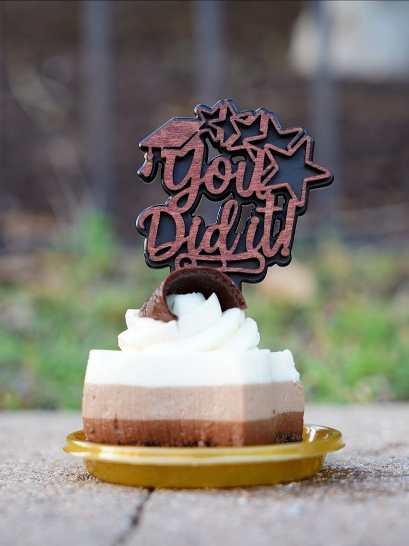 You Did It! - Graduation Topper - Laser Cut Design File product image (3)
