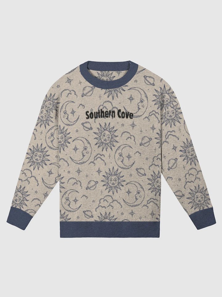 White Southern Cove Sun & Moon Knit Wear Sweater product image (1)