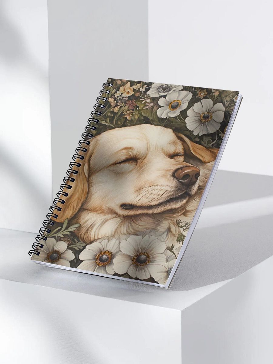 Anemone Dog Spiral Notebook product image (3)