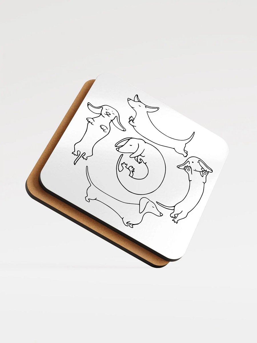 ScarletWolf Weenie Coaster product image (1)