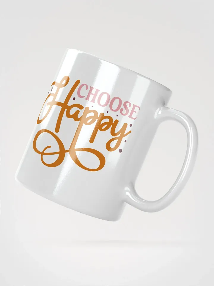 Choose Happy Ceramic Mug product image (2)