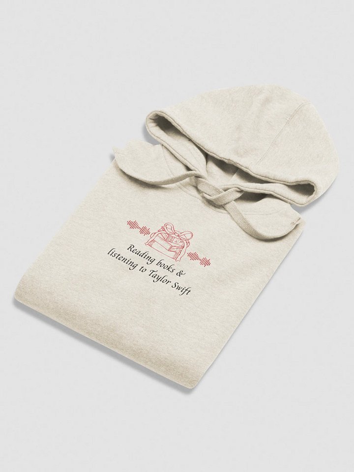 Books & Taylor Swift Embroidered Hoodie product image (2)