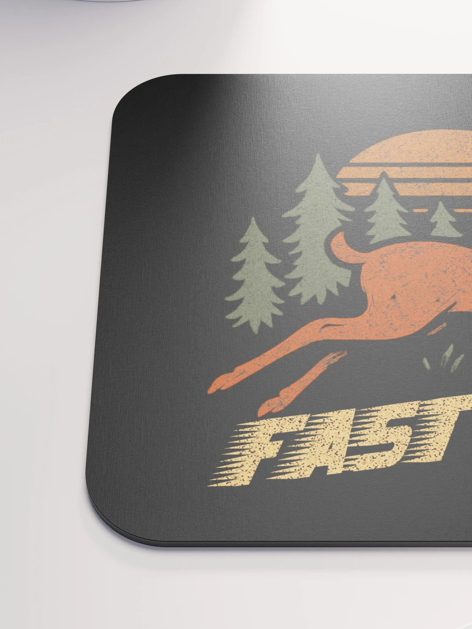Fast Food Mouse Pad – Funny Deer Hunting Desk Mat product image (6)