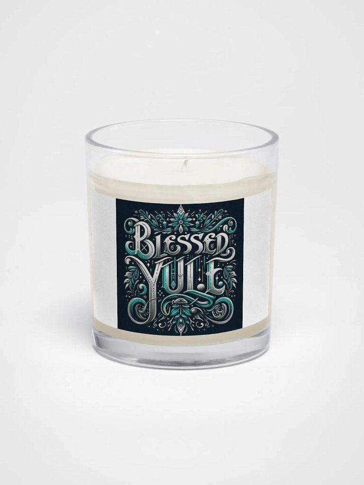 Blessed Yule candle product image (1)