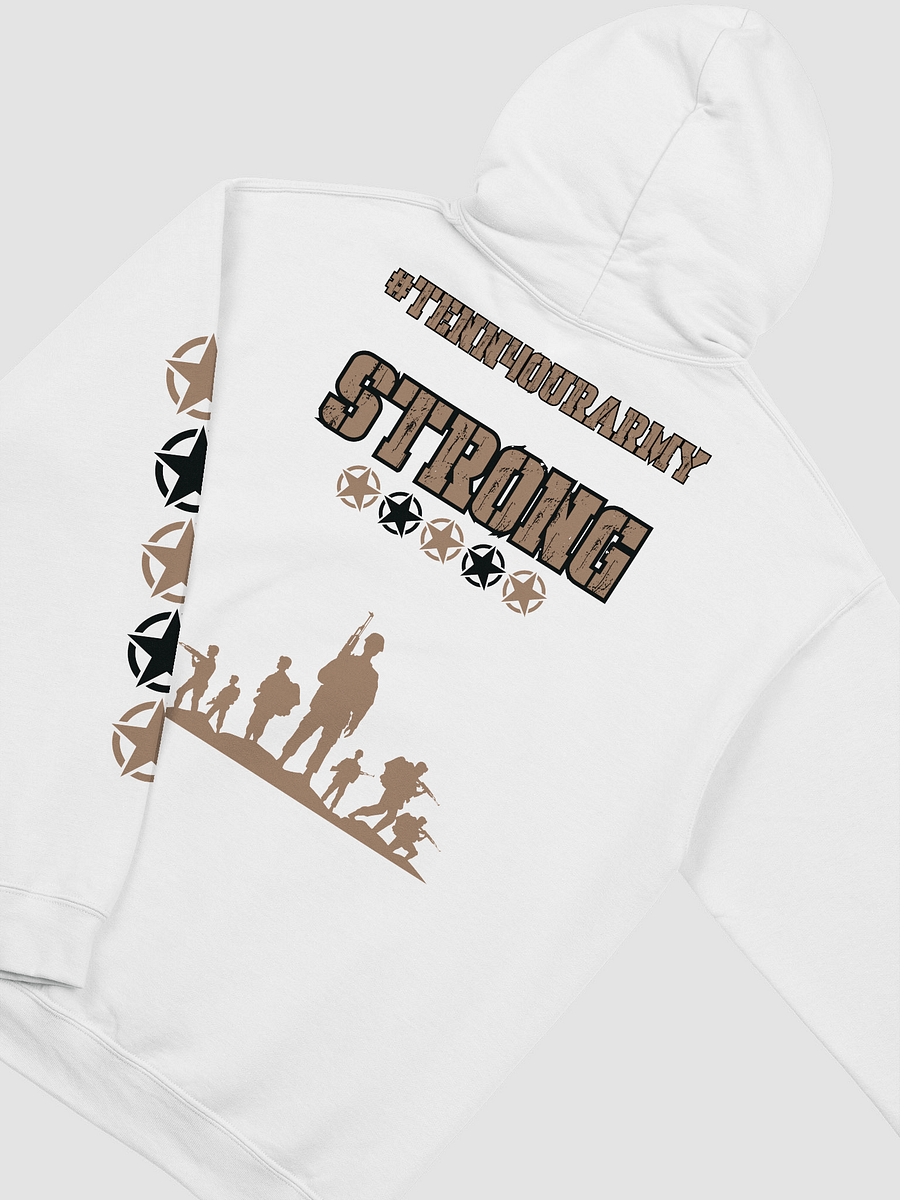 #TeNN4OURARMY Hoodie - Tan & Black product image (10)