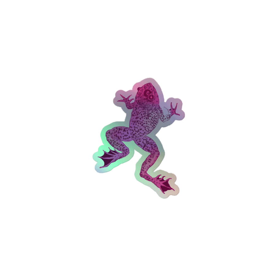 Holographic Pink Frog product image (1)