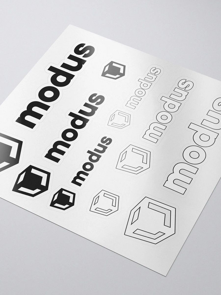 stickers// vinyl (black and white) product image (4)