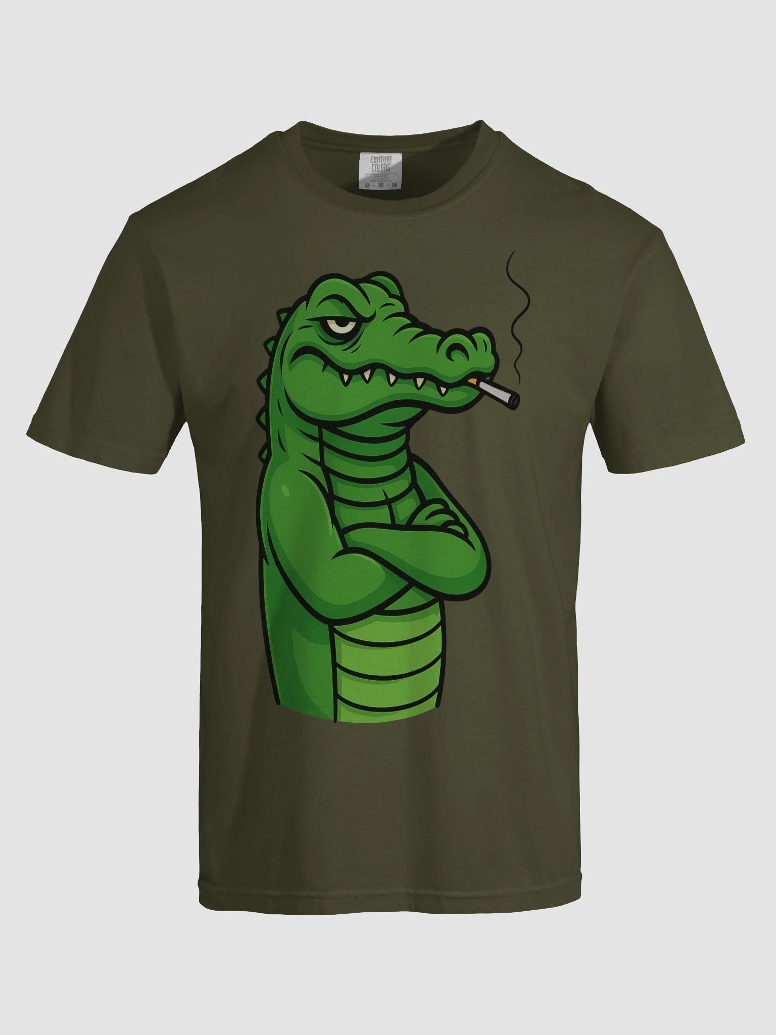 Smoking Gator Shirt product image (87)