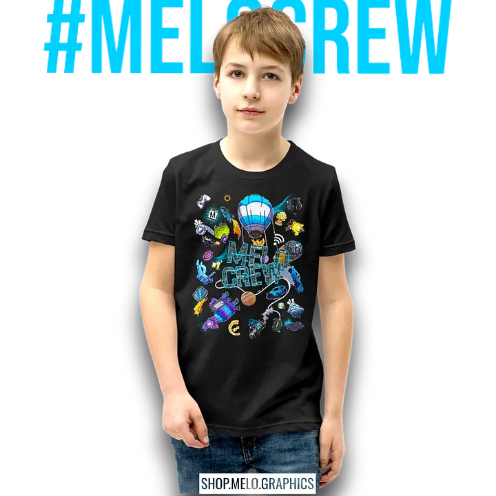 #MELOtober 2024 Personalized MELO CREW Chaos - Kids T-Shirt | #MadeByMELO product image (1)