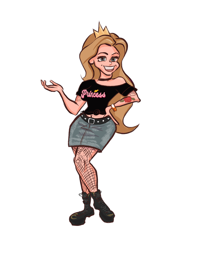 Princess T-shirt (Unisex Ecoconscious)