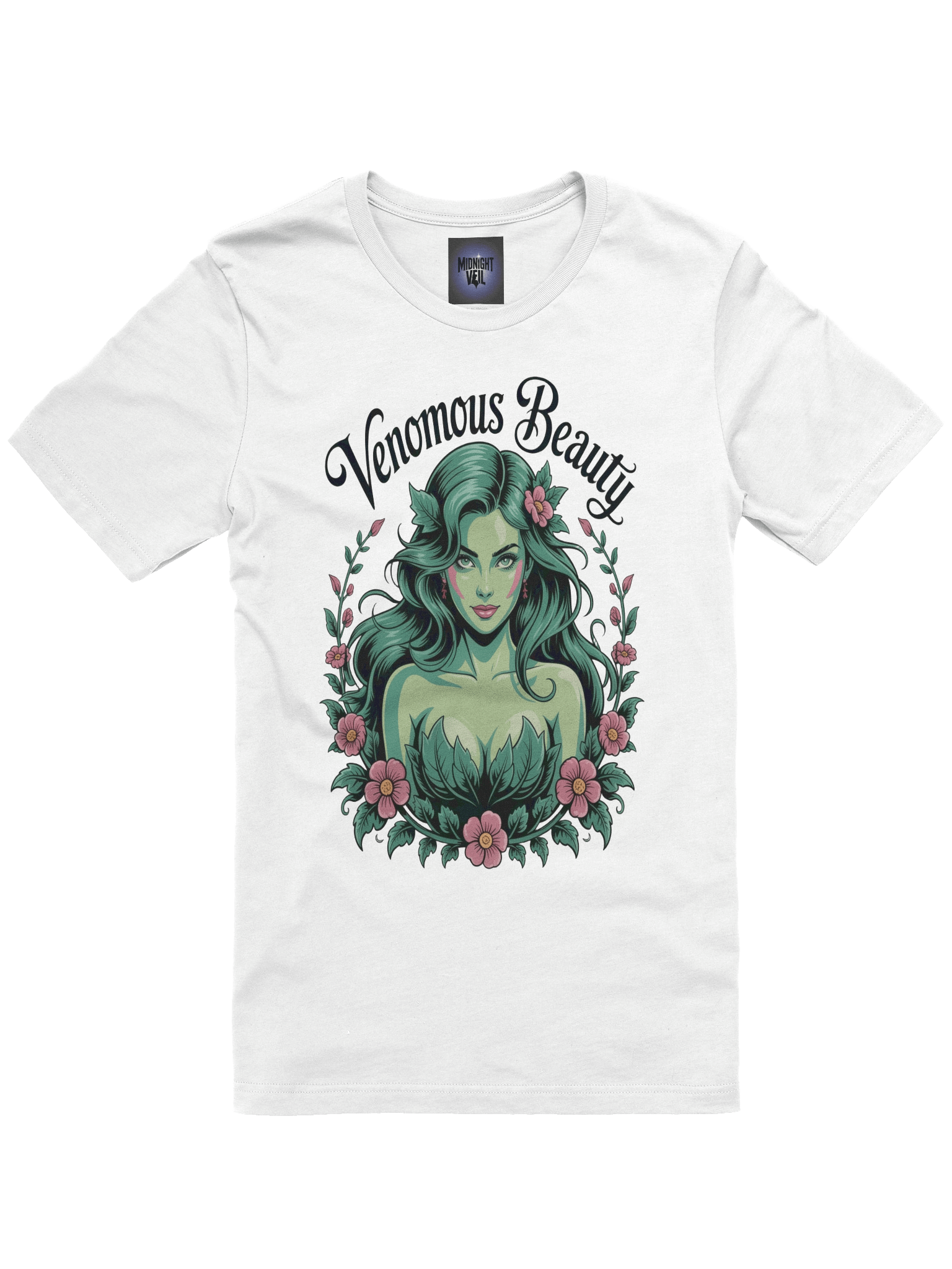 Venomous Allure: Poison Ivy's Enchanted Embrace T-Shirt product image (3)