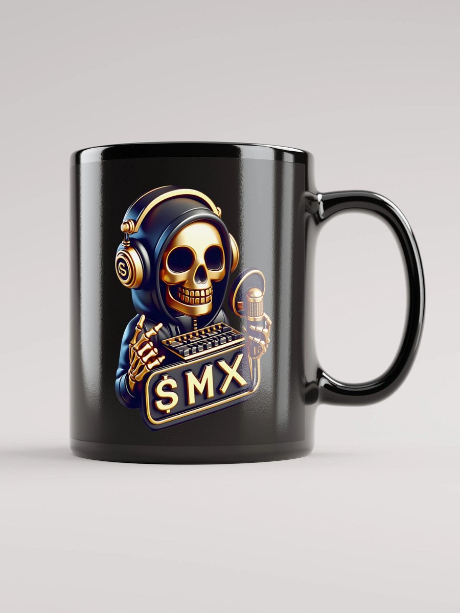 SMX Morbid Gold Trim Black Glossy Mug product image (1)