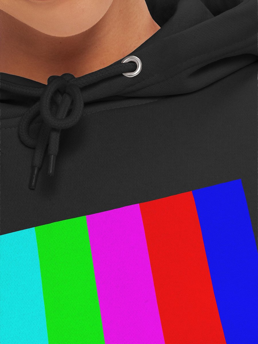 Color Test Pattern / TV Bars Unisex Hoodie product image (7)