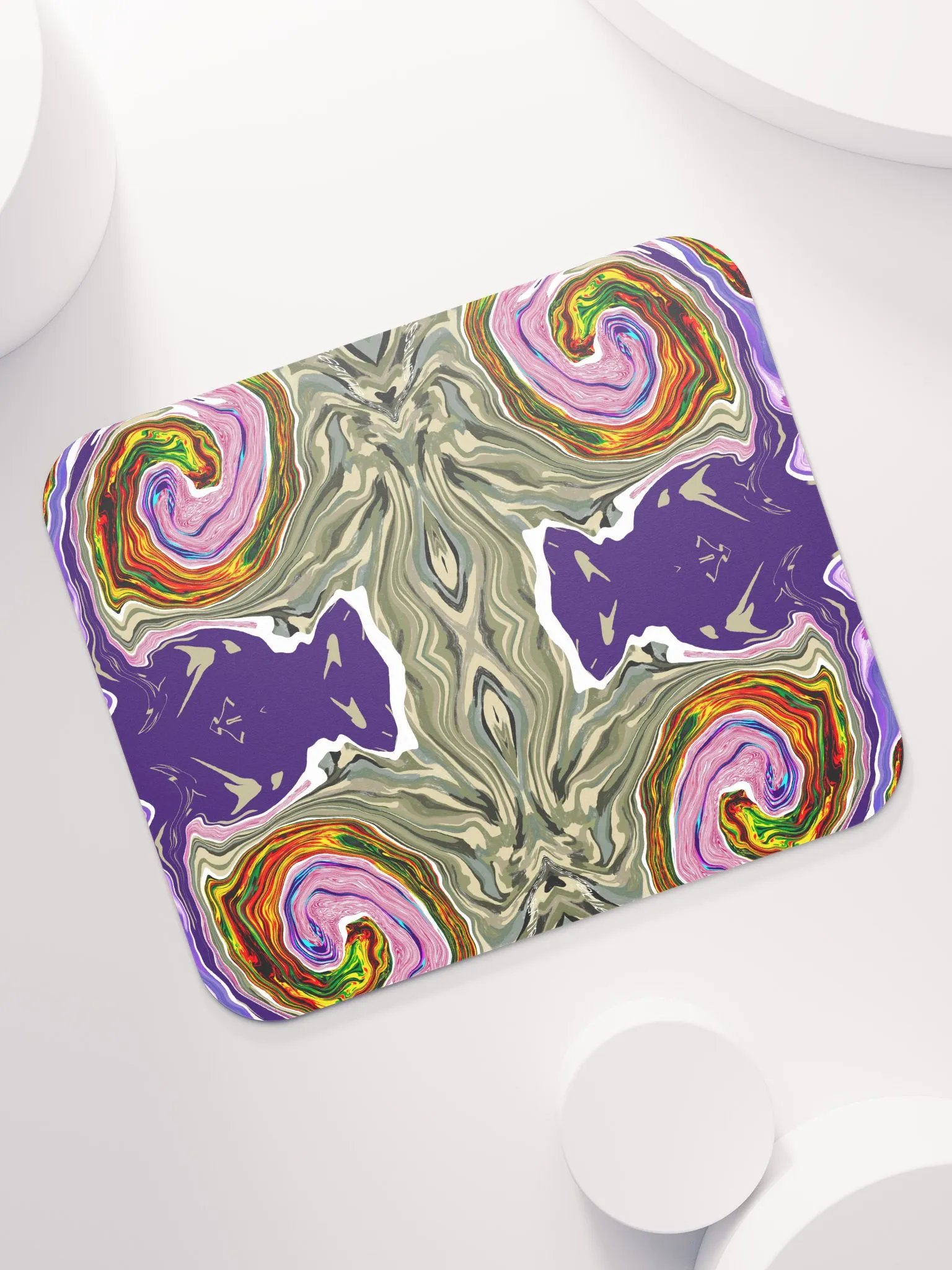 Liquid Design Mousemat (purple & green) product image (7)