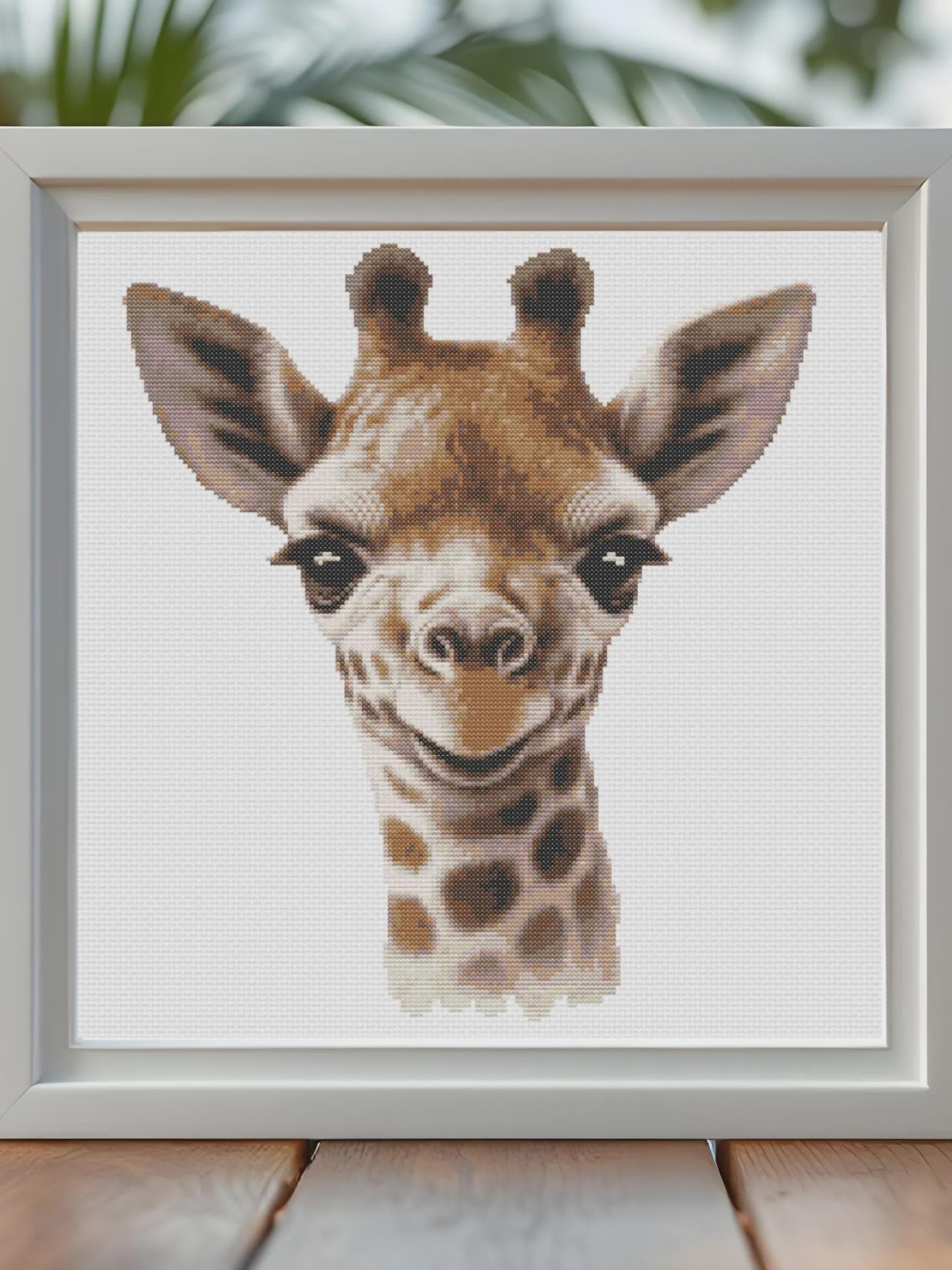Baby Giraffe Cross Stitch Pattern product image (6)