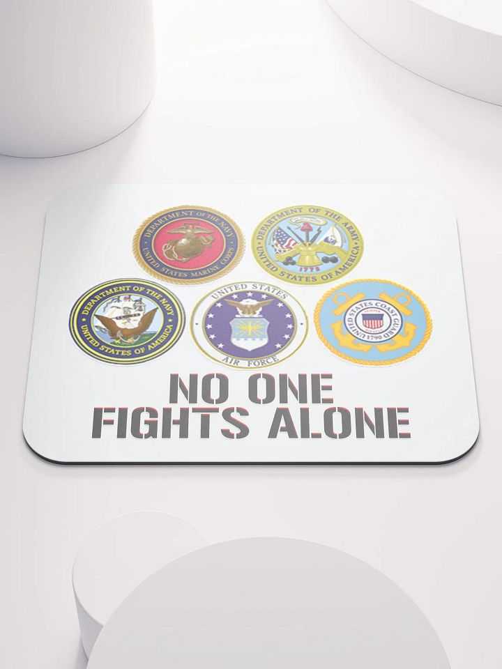 No One Fights Alone - Mouse Pad product image (1)