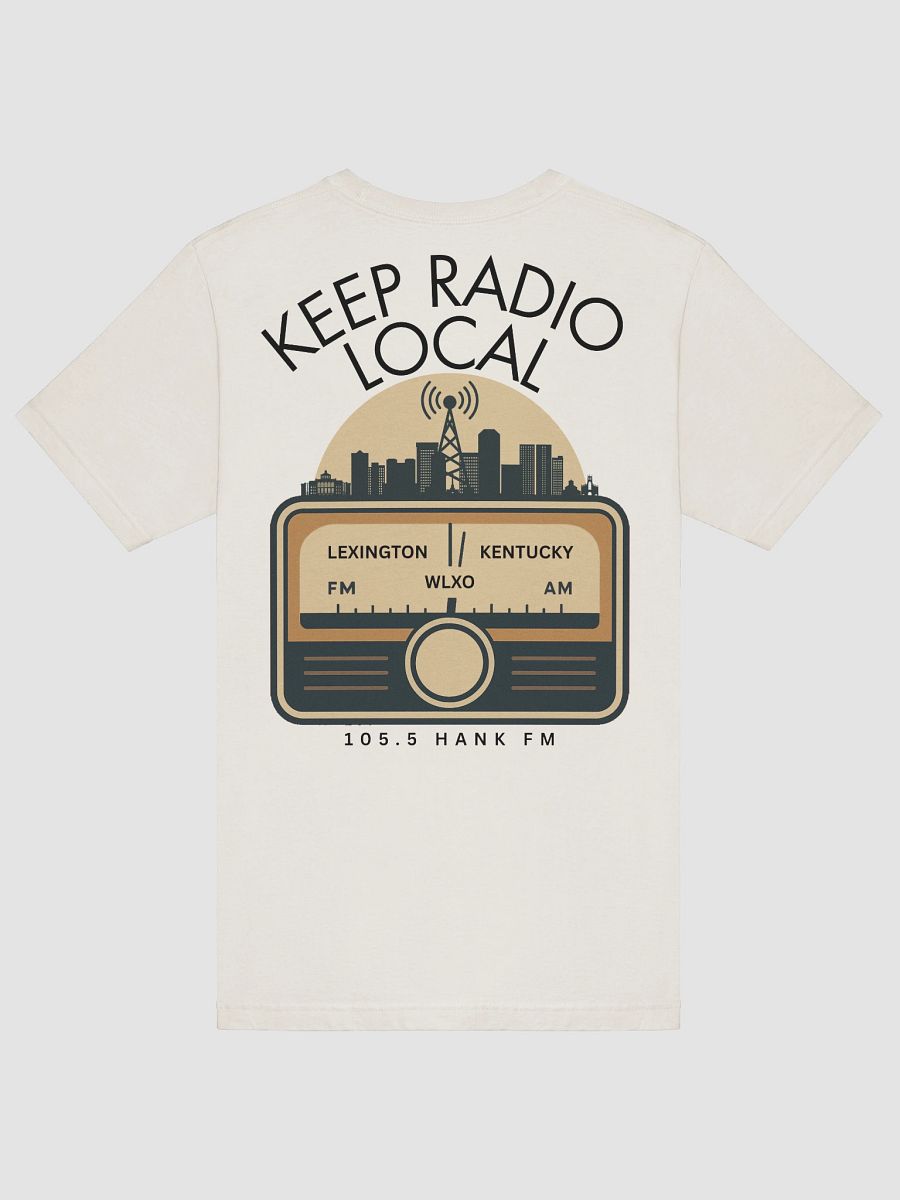 Keep Radio Local T-shirt product image (6)