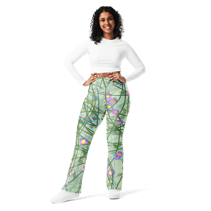 Floral Fantasy Flare Leggings product image (1)
