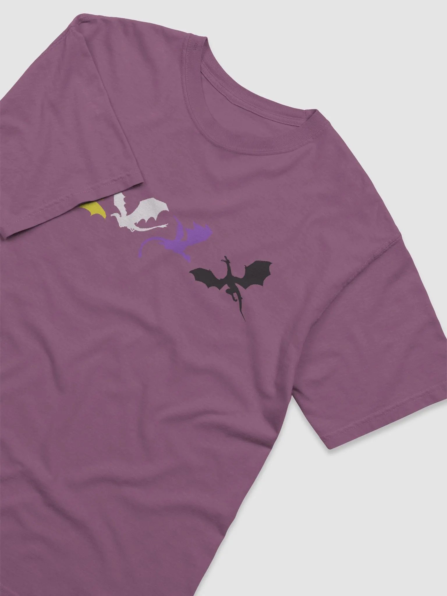 Nonbinary Pride Dragons Man's T-shirt product image (27)