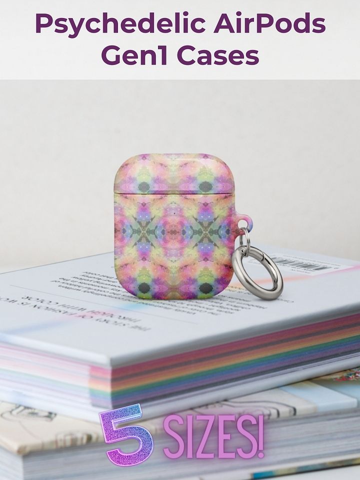 Psychedelic AirPods Cases product image (1)
