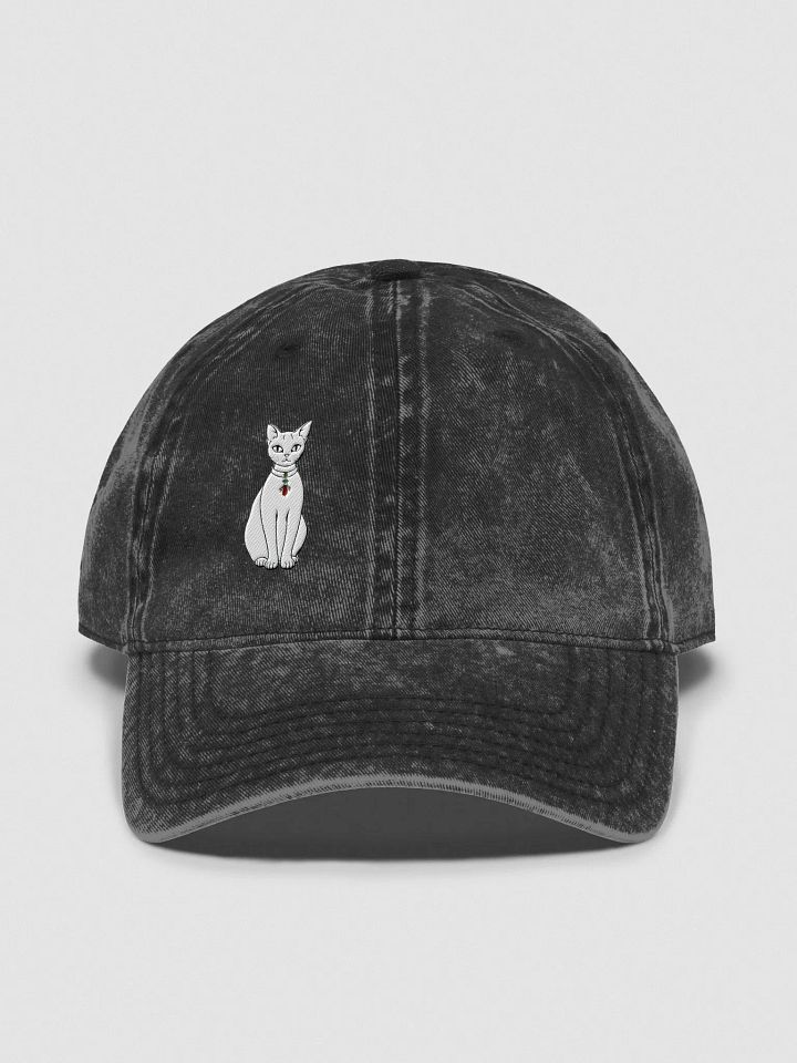 Elegant Cat Design Dad Hat product image (2)