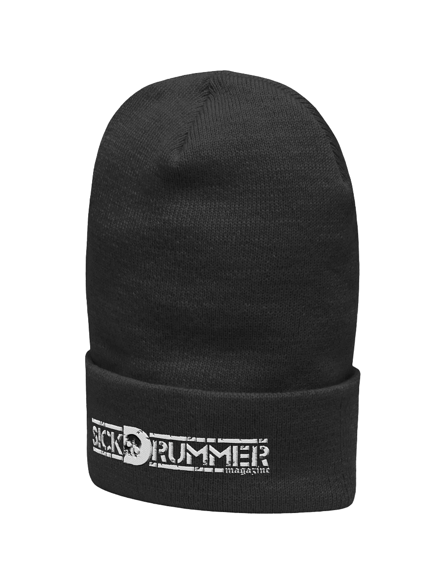 Sick Drummer Magazine Embroidered Beanie product image (5)