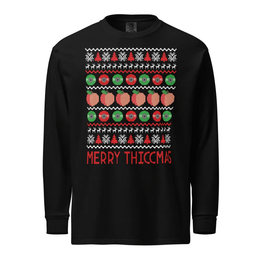 Ugly Sweater Thiccmas Long Sleeve product image (1)