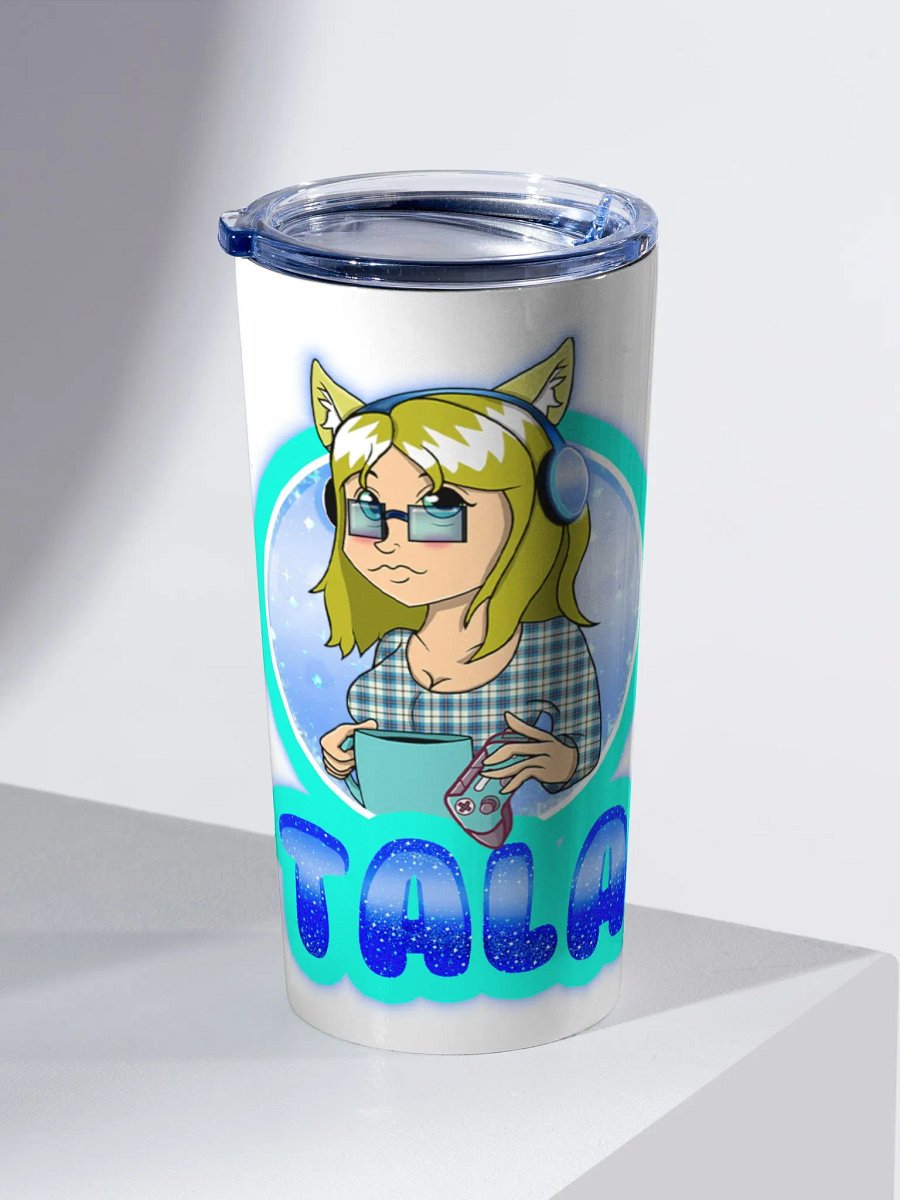 Gamer Cat Stainless Steel Tumbler product image (2)