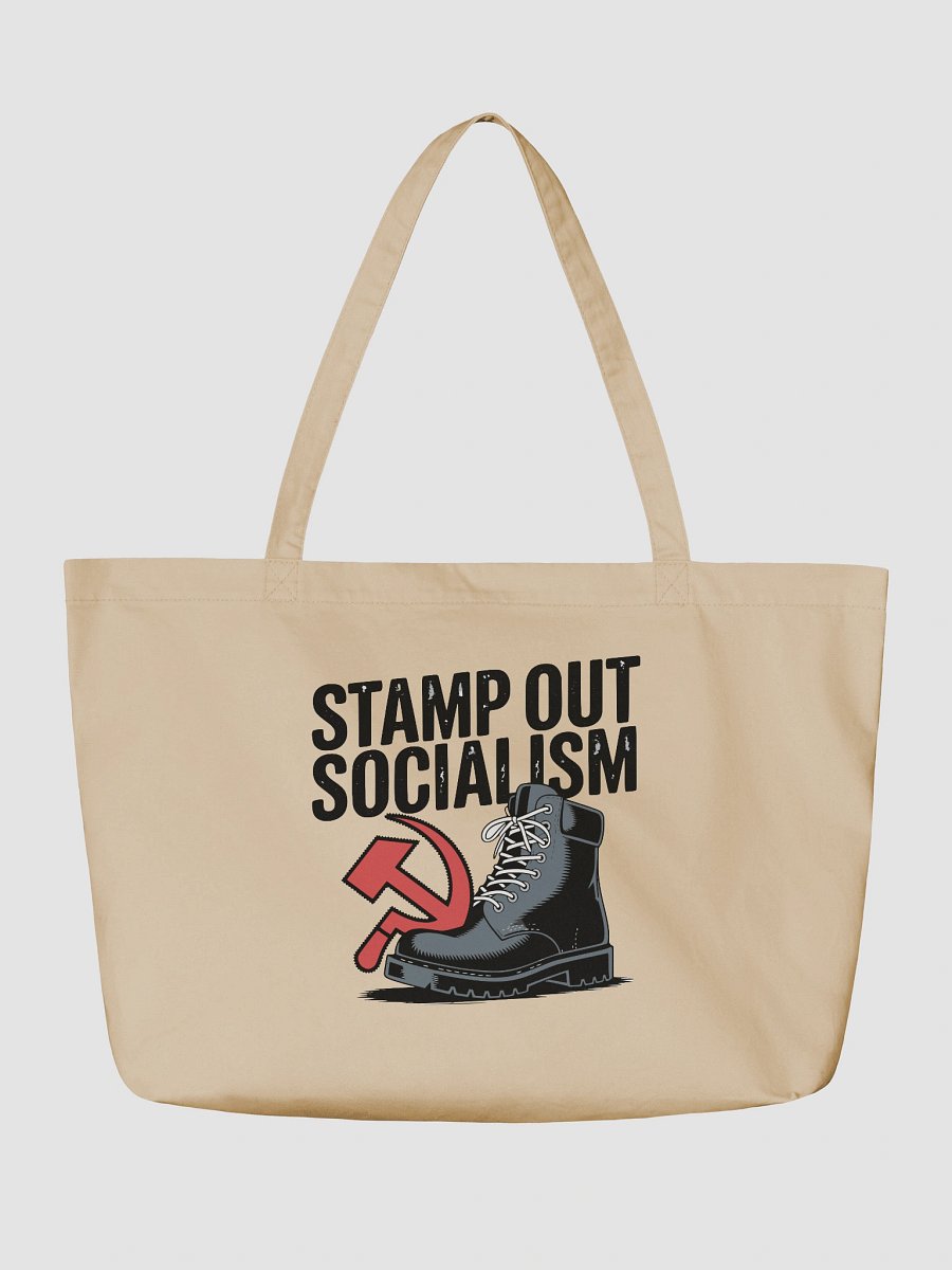 Stamp Out Socialism Boot Graphic tote product image (2)