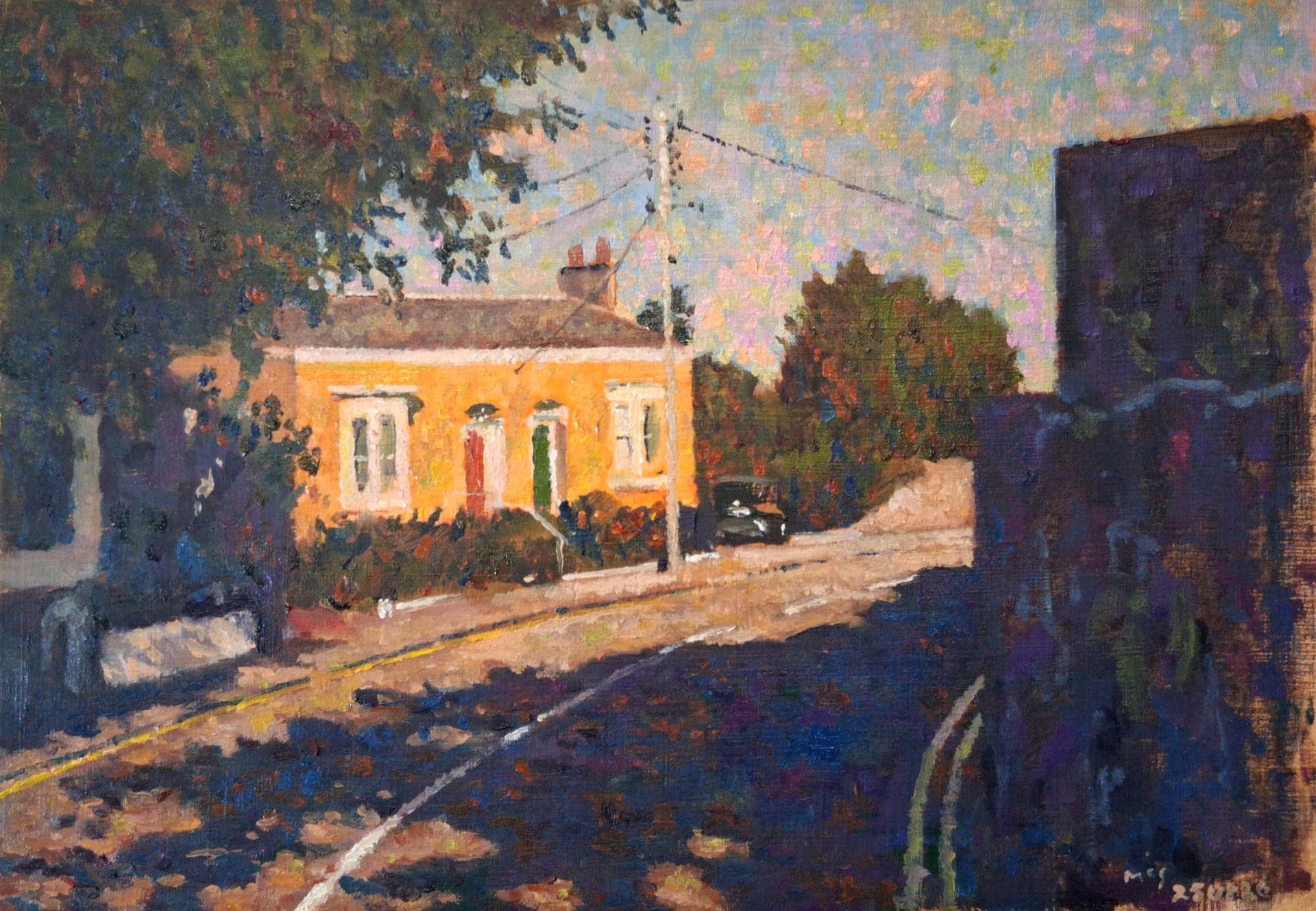 250826 Going the the Vico Baths. Original Study Artwork. product image (1)