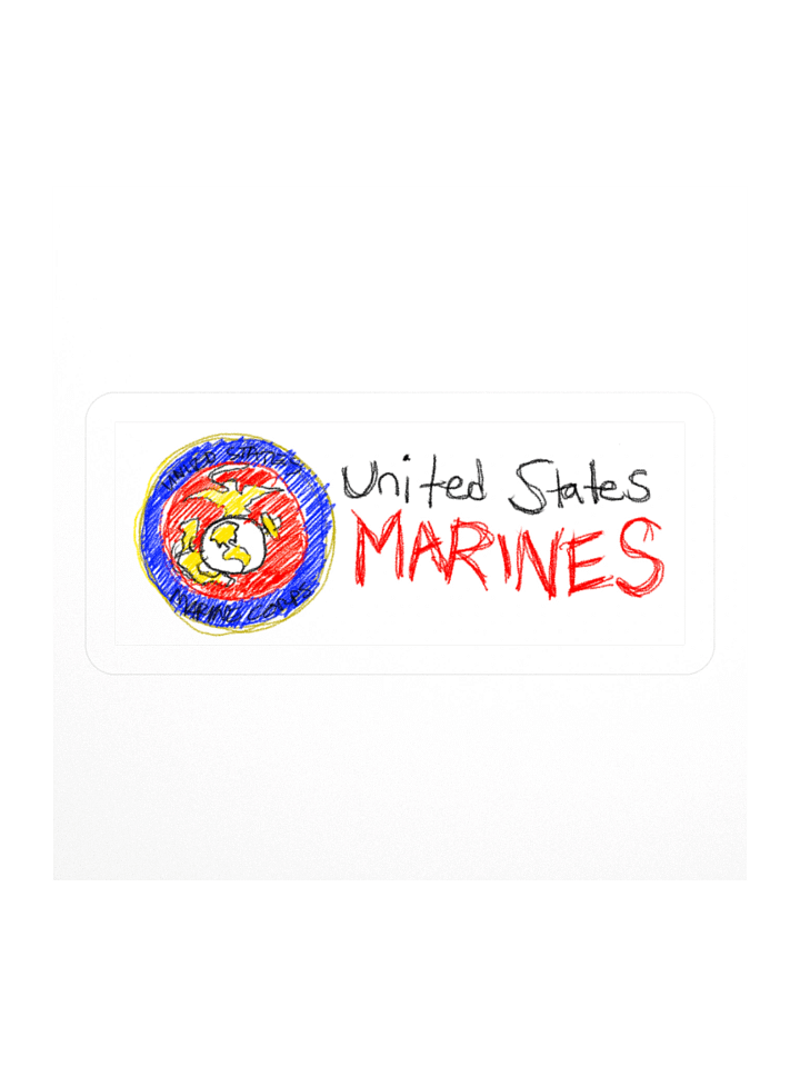 USMC Crayon Stickers product image (3)