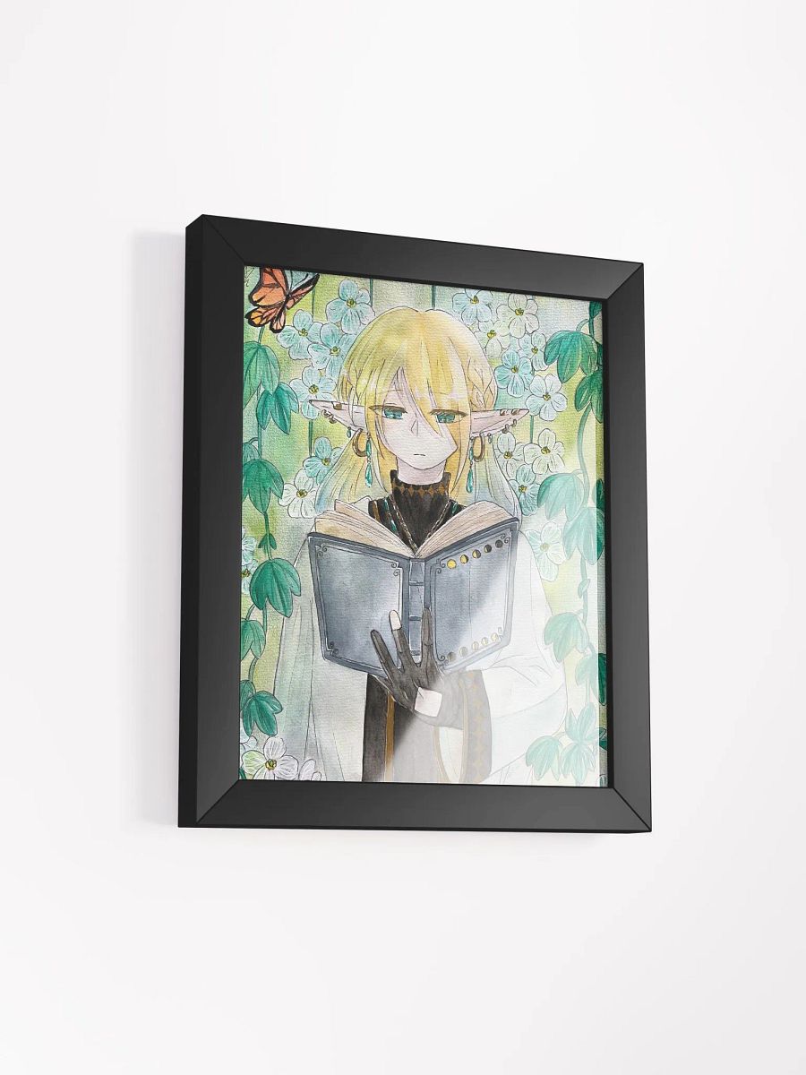 Elf and Skeleton Flowers - Framed Matte Poster product image (7)