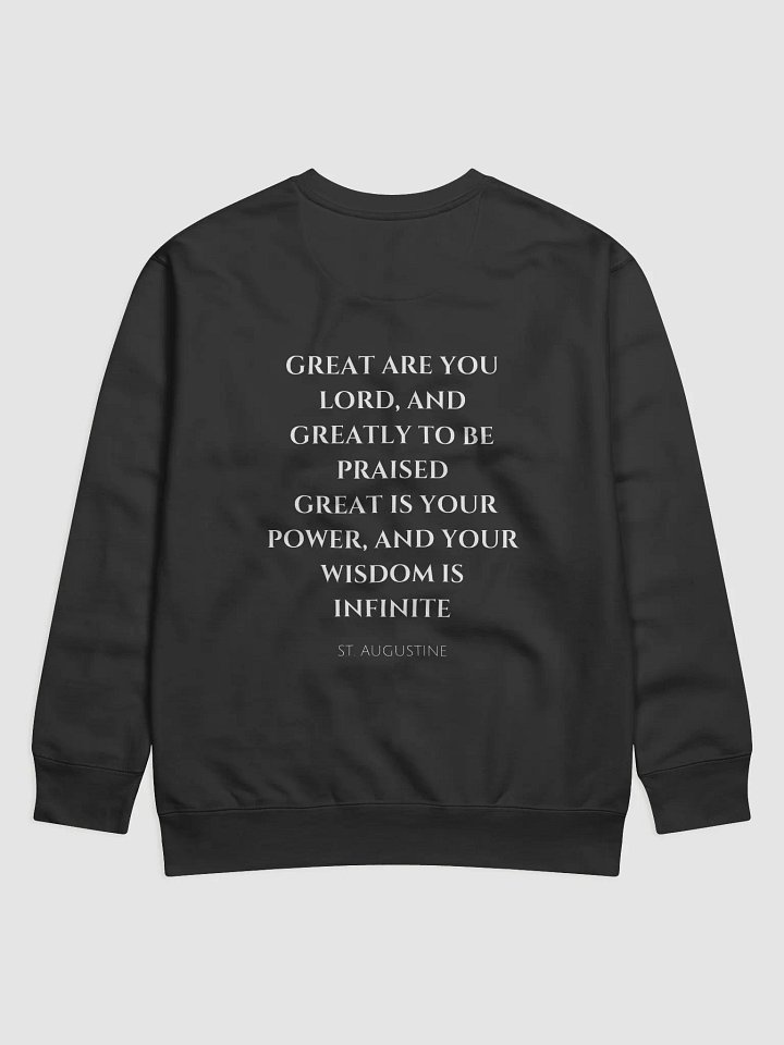 Sacra Theosis: "Great is Your Power" Sweater product image (2)