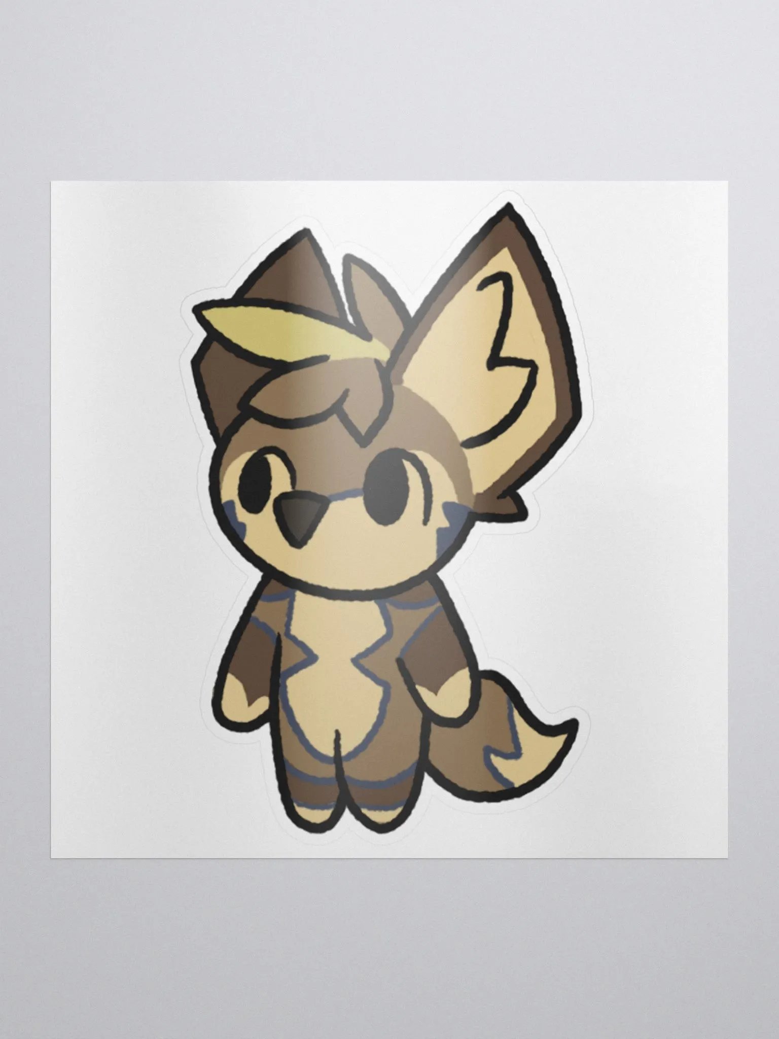 Just A Smol Yote - Kiss Cut Stickers product image (1)