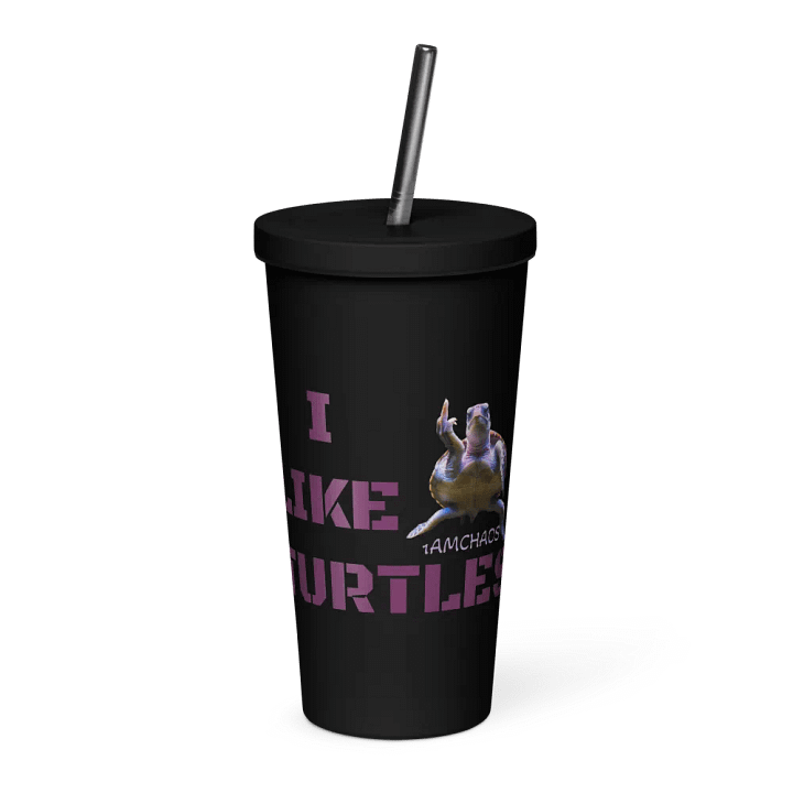 Turtle Vibes Insulated Tumbler product image (1)