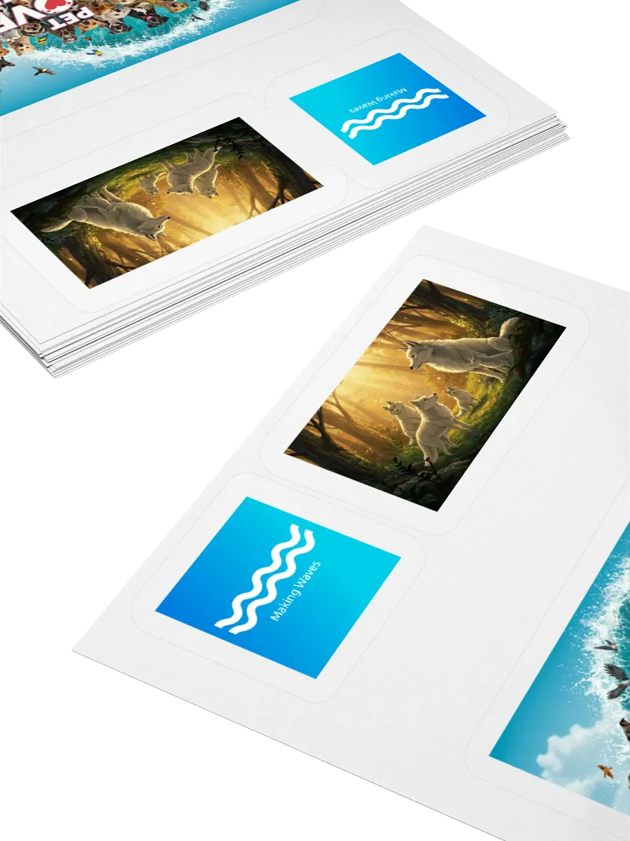 Wild Waves Sticker Pack product image (10)