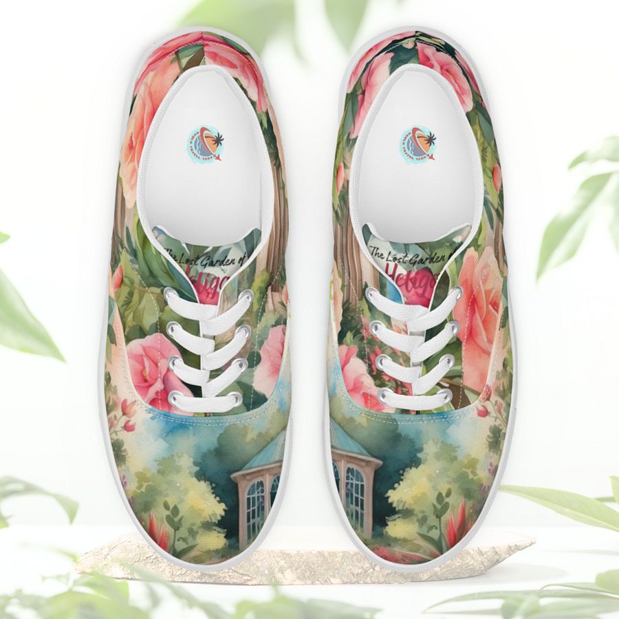 The Lost Garden of Heligan All Over Print Canvas Shoes product image (4)