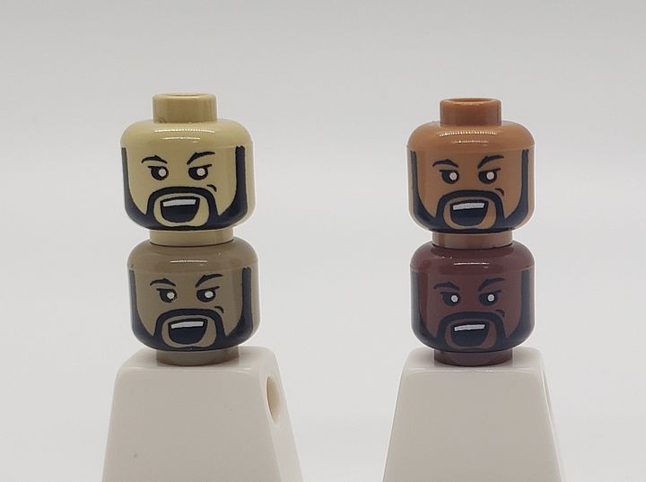 B.A. Jerk Head Pack (4-Pack Skin Tones) product image (2)