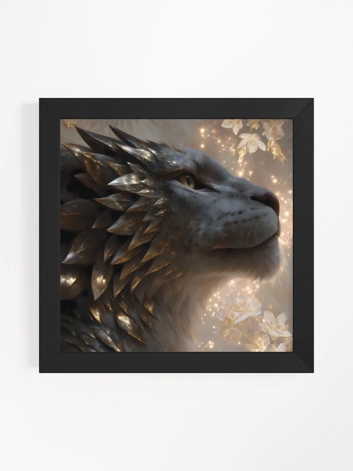Starlit Guardian: Celestial Lion Fantasy Art product image (1)