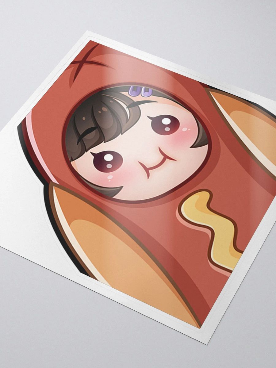 PeachyKat HotDog Sticker product image (3)