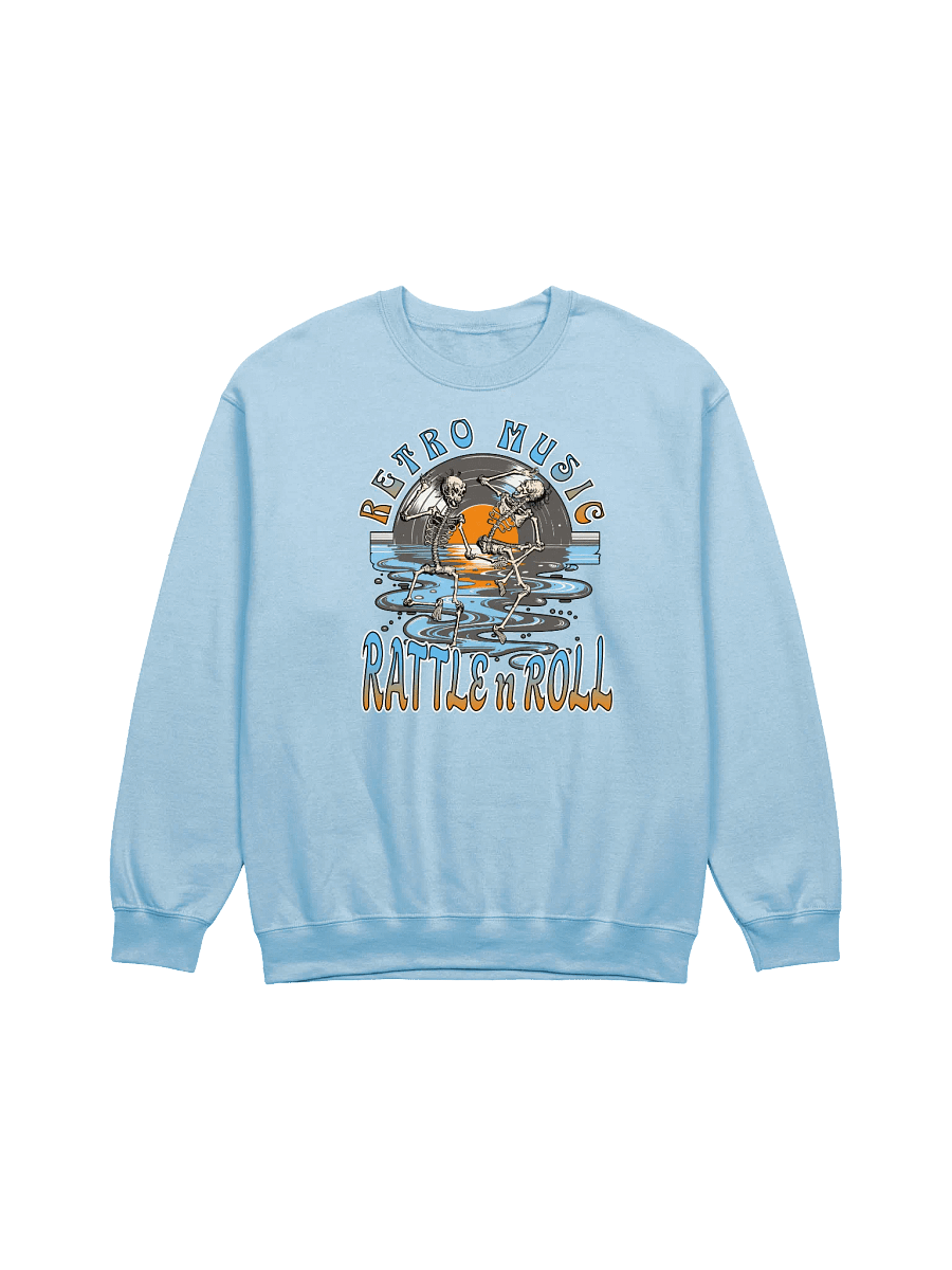Retro Music Rattle n Roll Skeleton Dance Sweatshirt product image (1)