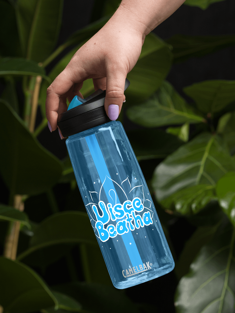 "Water of Life" - Irish / Gaeilge / Gaelic 50% Recycled CamelBak Sports Water Bottle ♻️ product image (2)