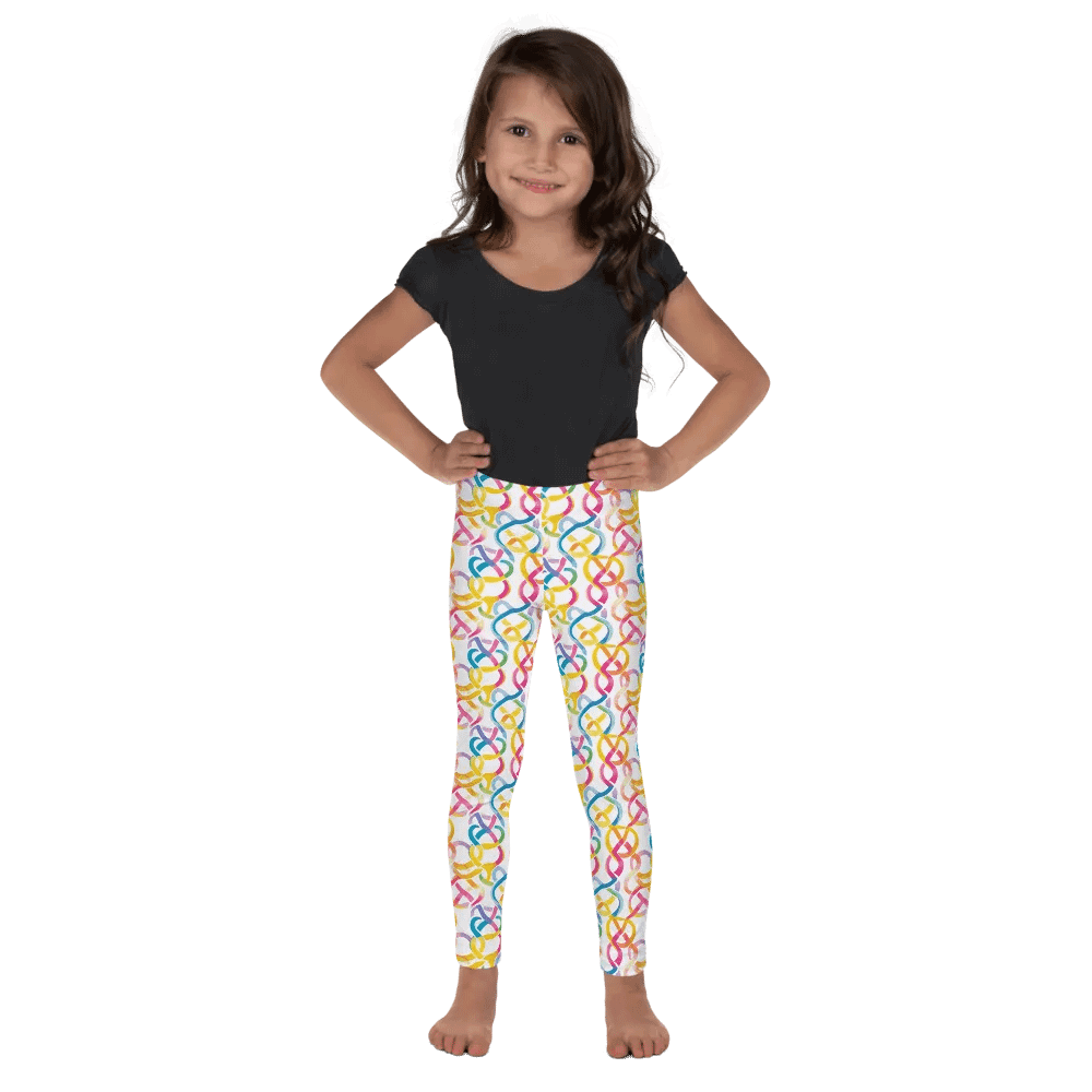 Neurodivergent Links Kids Leggings product image (1)