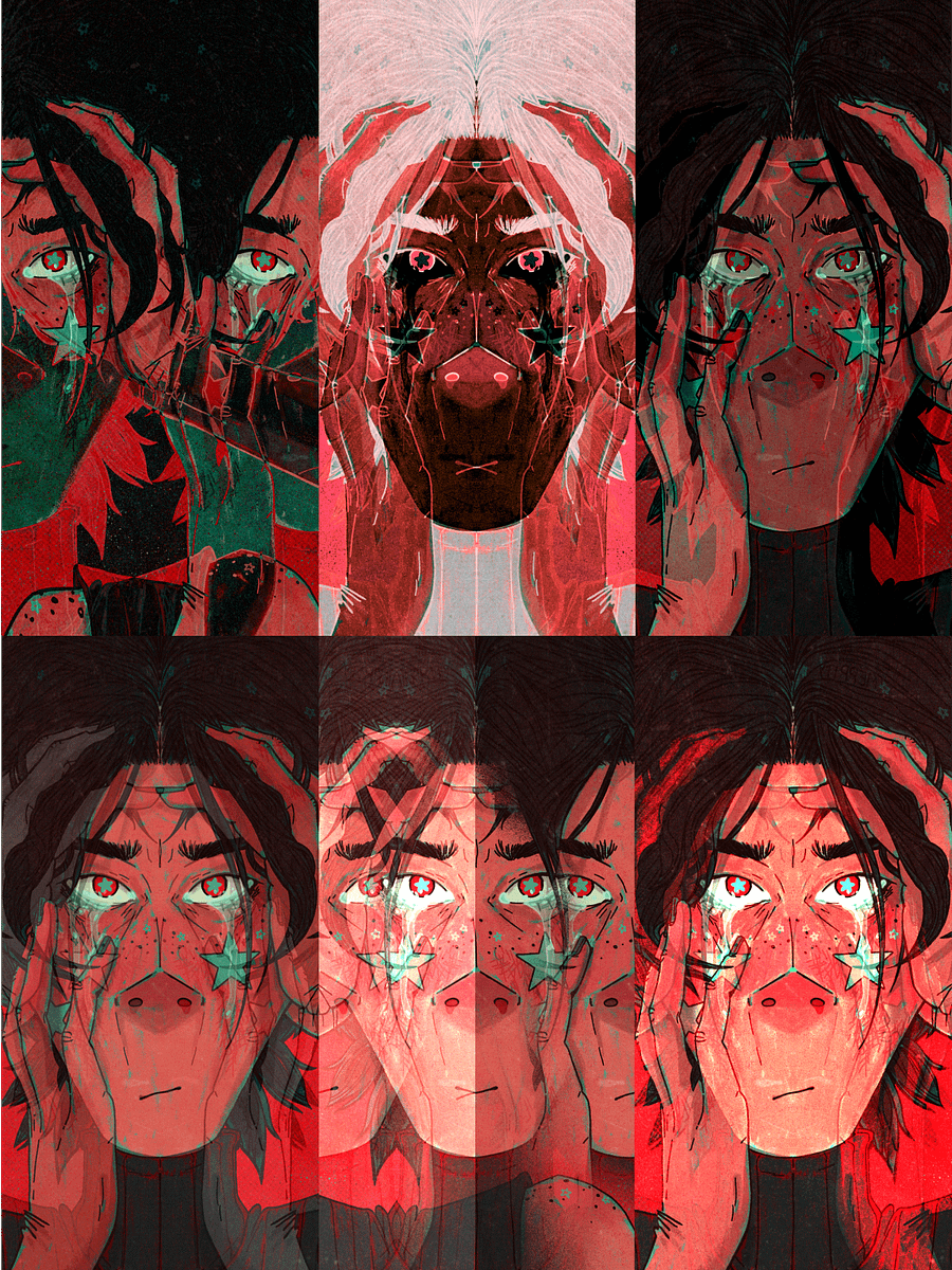 Bad Time Charlie - DIGITAL WALLPAPER SET product image (6)