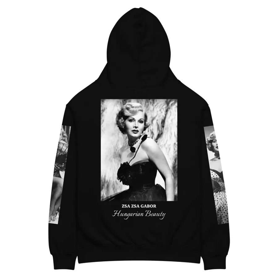 Hungarian Beauty "Zsa Zsa Gabor" Unisex Hoodie product image (7)