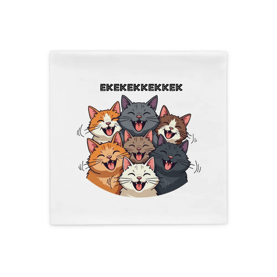 Chattering Cats Pillow, no. EKK001 product image (2)
