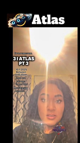 Follow@iamgodfrequency  for the updates on this amazing experience As I was doing my 3i
Atlas update this happened! ##3iatlas...