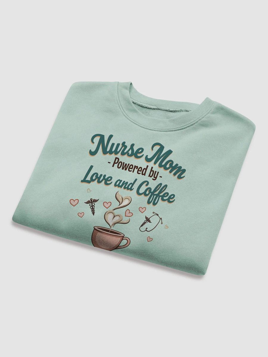 Nurse Mom Love & Coffee Fleece Sweatshirt product image (16)