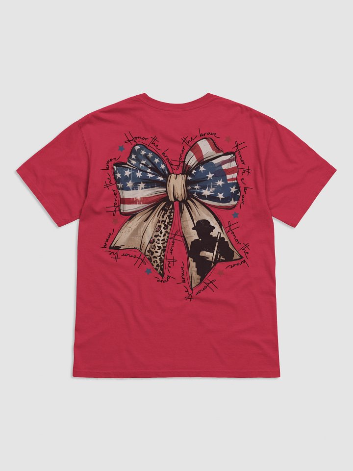 Patriotic Soldier Bow T-Shirt product image (23)