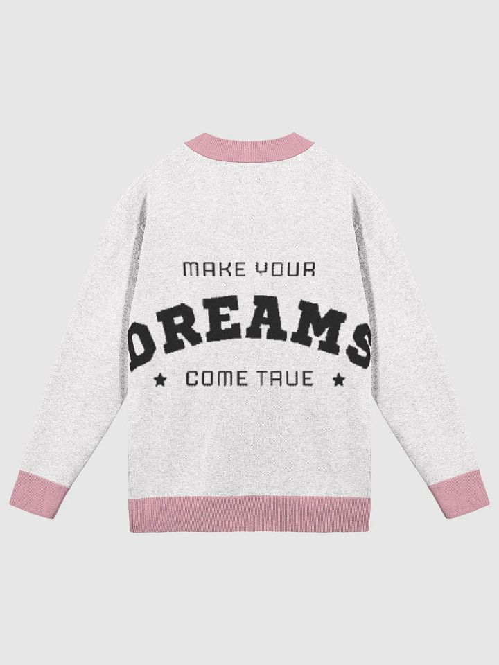 "Make Your Dreams Come True" Knitted Sweater product image (8)